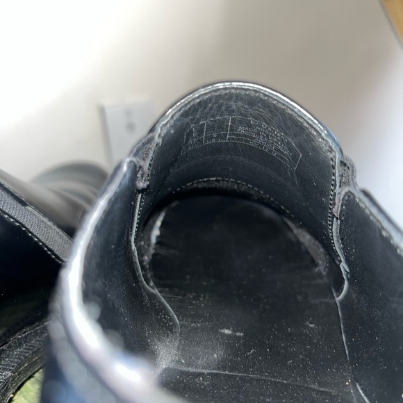 Dr.Martens Rosyna Black Leather Slip-on Shoes - Picture 13 of 15